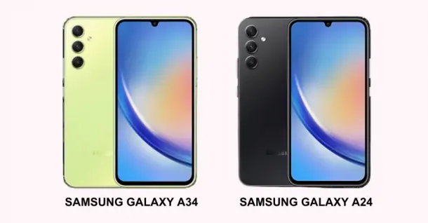 So sánh Samsung Galaxy A34 và A24: smartphone nào đáng mua hơn?