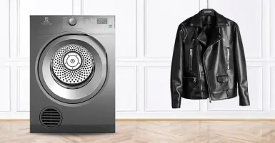 Áo da có sấy được không?