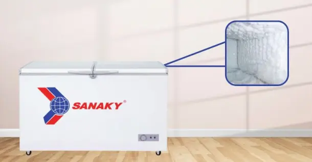 Hướng dẫn cách xả tuyết tủ đông Sanaky đơn giản, dễ thực hiện
