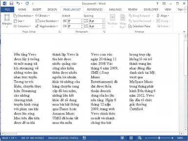 Hướng dẫn cách chia cột trong Word đơn giản, nhanh chóng