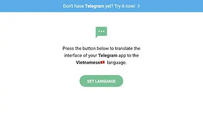 Cài tiếng Việt cho Telegram trên điện thoại và máy tính