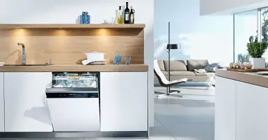 Máy rửa bát bán âm là gì?