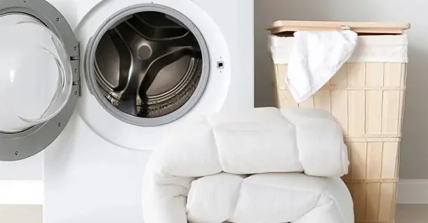 Cách giặt nệm topper bằng máy giặt an toàn, đúng cách