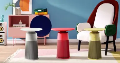Máy lọc không khí LG PuriCare Aero Furniture thiết kế bàn thông minh, duy trì không khí trong lành