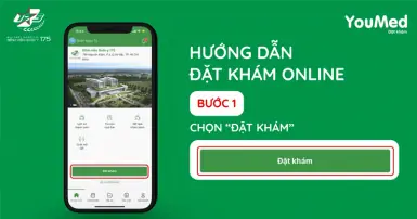 Cách đặt lịch khám online qua ứng dụng bệnh viên Quân y 175 đơn giản