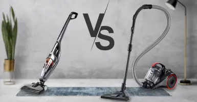 So sánh máy hút bụi cầm tay và máy hút bụi thông thường, nên mua loại nào?
