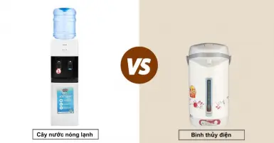Nên mua cây nước nóng lạnh hay bình thủy điện?