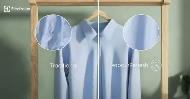 Thông tin chi tiết về chức năng làm mới của máy giặt Electrolux