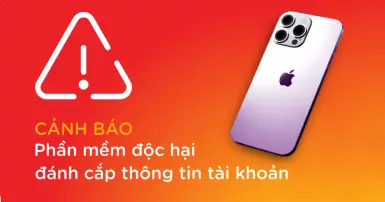 Đánh cắp thông tin ngân hàng trên điện thoại iPhone bằng ứng dụng độc hại
