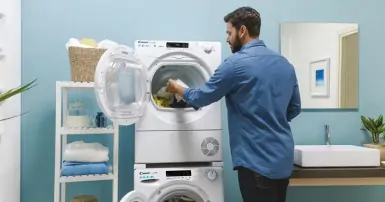 Tổng hợp các công nghệ sấy trên máy sấy quần áo Candy