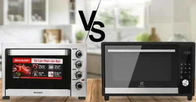 So sánh lò nướng Sharp và Electrolux, nên mua loại nào?