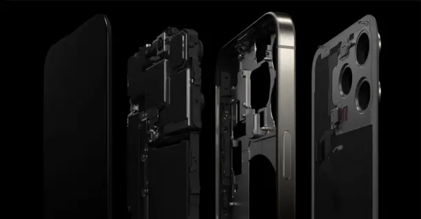 Chi phí thay mặt kính lưng iPhone 15 Pro/Pro Max giảm đến 70% nhờ thiết kế khung sườn mới