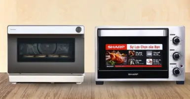 So sánh lò nướng Panasonic và Sharp, nên mua loại nào?
