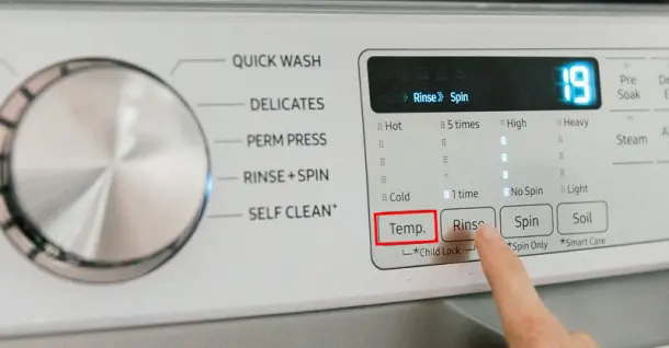 Chế độ Temp trên máy giặt là gì? Lợi ích và cách sử dụng