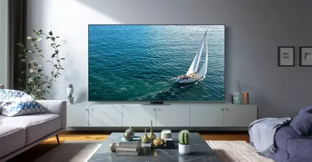 Tivi Samsung 98 inch nâng cấp chất lượng nghe nhìn tại gia