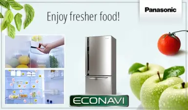 Bộ ba cảm biến giảm nhiệt hóa đơn ngày hè của tủ lạnh Panasonic
