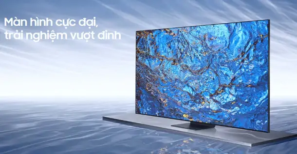 Thiết kế TV Samsung Neo QLED 8K 98 inch: Không đơn thuần chỉ là chiếc tivi màn hình lớn
