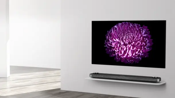 Khám phá TV OLED LG Signature W - tuyệt tác tivi dán tường 