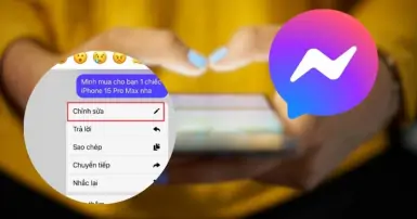 Hướng cách chỉnh sửa tin nhắn đã gửi trên Messenger siêu đơn giản