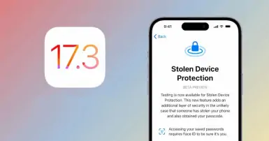 Apple phát hành iOS 17.3, bổ sung tính năng bảo mật khi bị đánh cắp