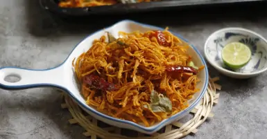 Cách làm khô gà lá chanh bằng nồi chiên không dầu cực đơn giản