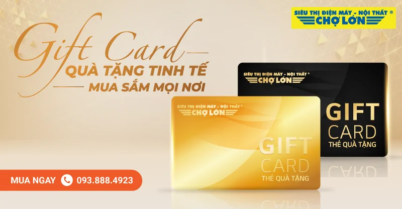 Giftcard quà tặng tinh tế