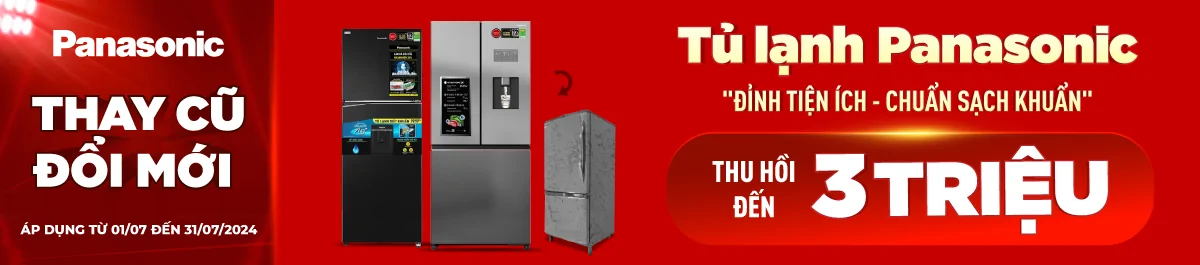 Thu cũ đổi mới Panasonic – Chuyên gia giảm dư lượng thuốc trừ sâu – Diệt khuẩn 99.99%