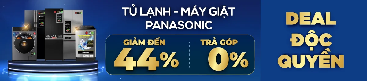 Deal độc quyền tủ lạnh Panasonic