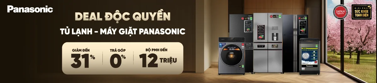 Máy giặt Panasonic - Deal độc quyền