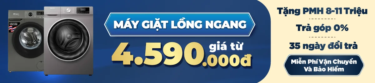 Máy giặt lồng ngang