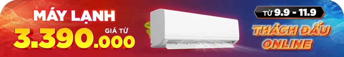 Máy lạnh giá sốc