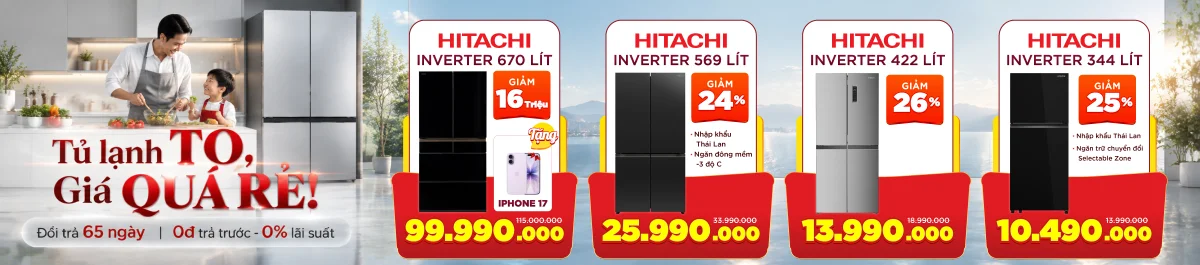 Tủ lạnh Hitachi