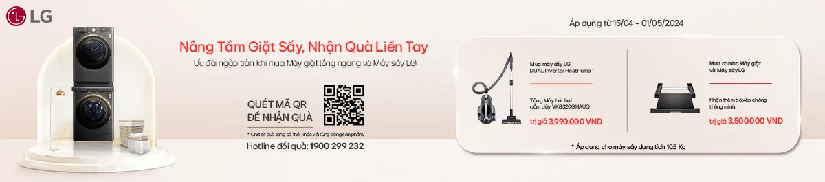 LG - Nâng tầm giặt sấy