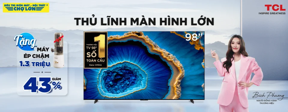 P755 Pro 4K - Thủ lĩnh màn hình lớn