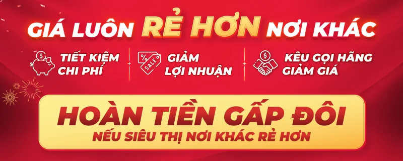 Điện Máy Chợ Lớn luôn RẺ HƠN nơi khác