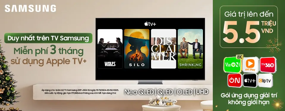 Miễn phí 3 tháng sử dụng Apple TV+