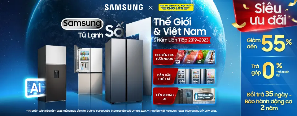 Tủ lạnh Samsung - Siêu ưu đãi