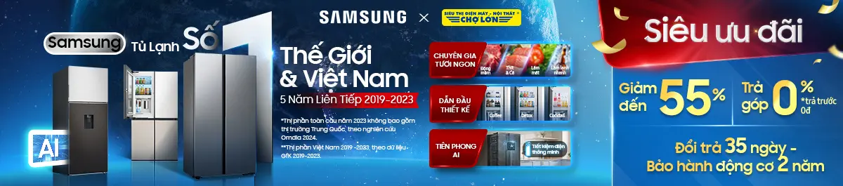 Tủ lạnh Samsung - Siêu ưu đãi