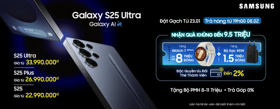 Đặt trước Samsung Galaxy S25 series