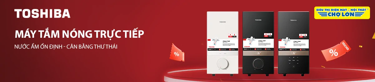 Máy tắm nóng trực tiếp - Nước ấm ổn định, cân bằng thư thái