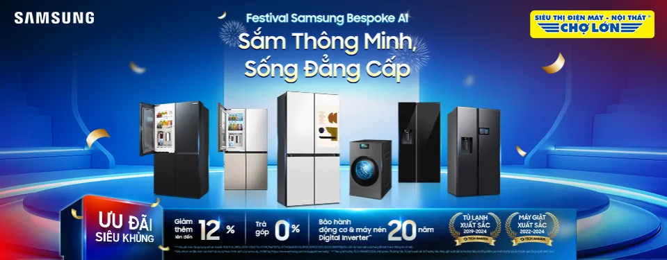 Festival Samsung Bespoke AI - Sắm thông minh, Sống đẳng cấp