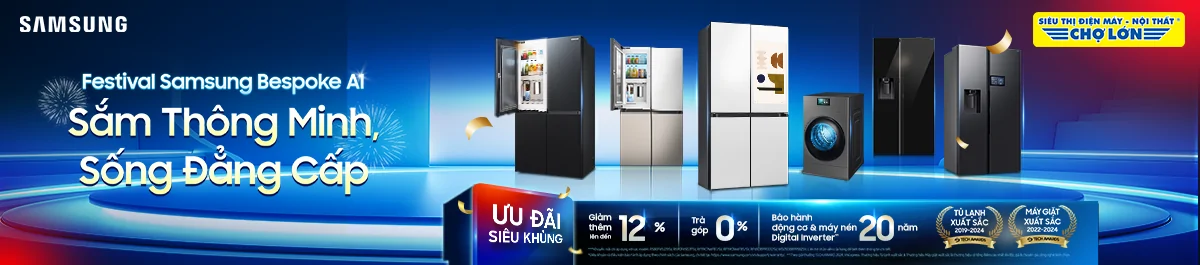 Festival Samsung Bespoke AI - Sắm thông minh, Sống đẳng cấp