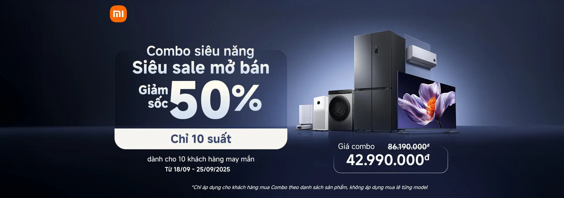 Combo Xiaomi sale mở bán