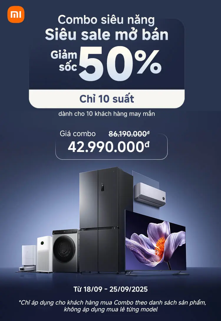 Combo Xiaomi sale mở bán
