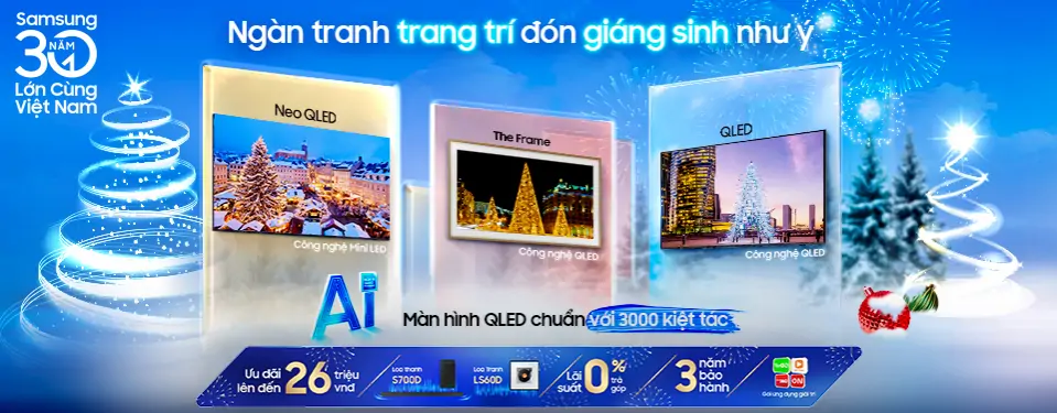 Ngàn tranh trang trí - Đón giáng sinh như ý