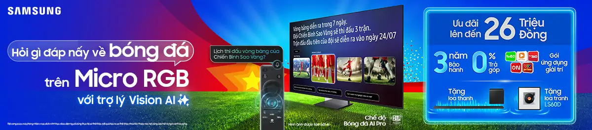 Hỏi gì đáp nấy về bóng đá trên Micro RGB với trợ lý Vision AI