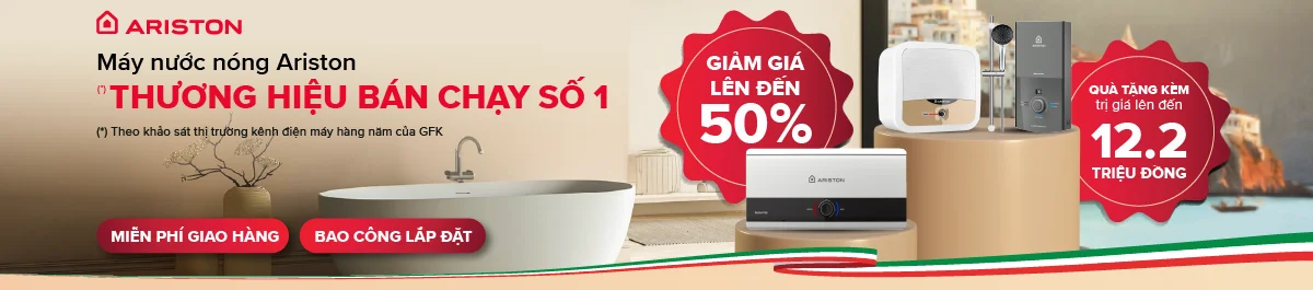 Máy Nước Nóng Ariston - Thương Hiệu Bán Chạy Số 1