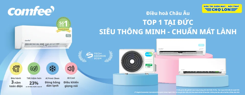 Điều hòa Châu Âu TOP 1 tại Đức