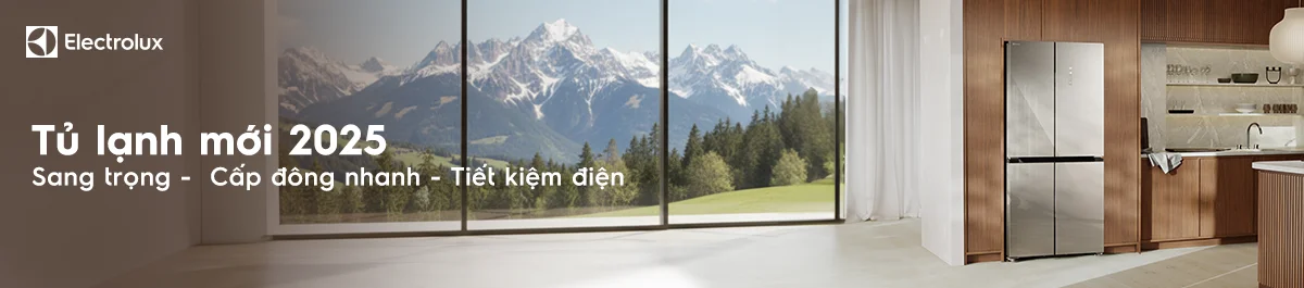 Tủ Lạnh Electrolux - Sang Trọng - Cấp Đông Nhanh - Tiết Kiệm Điện