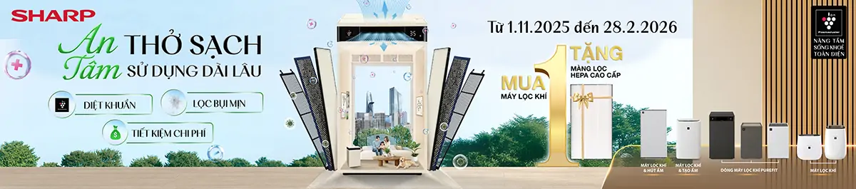 An Tâm Thở Sạch - Sử Dụng Dài Lâu